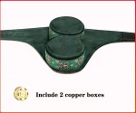 Skin-friendly Cotton Smokeless Moxibustion Bag Moxa Burner Copper Box Warm Acupuncture Heating Therapy Body Acupoint Massage - Image 12