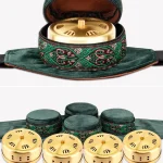 Skin-friendly Cotton Smokeless Moxibustion Bag Moxa Burner Copper Box Warm Acupuncture Heating Therapy Body Acupoint Massage