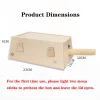 Wooden Moxibustion Box Moxa Stick Holder Neck Arm Body Acupoint Warm Massage Moxibuting Therapy Device Chinese Medical - Image 4