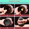 Hand Holding Moxibustion Scraping Pot High Quality Ceramic Material Moxa Stick Burner Cup Warm Compress Acupunture Therapy - Image 5