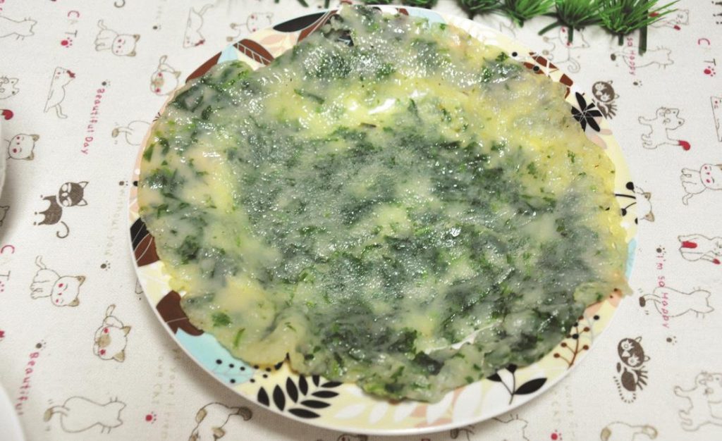 mugwort noodle cake